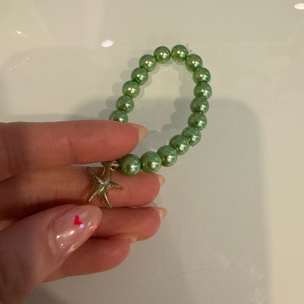HOMEMADE BEADED BRACELET